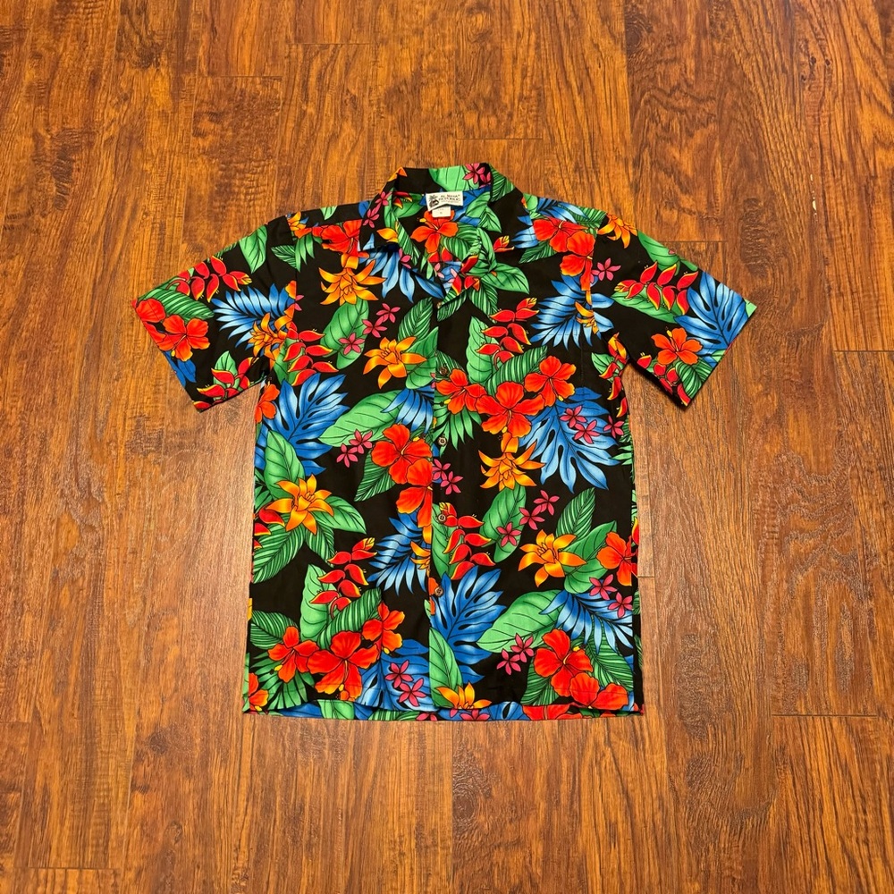 Aloha Republic Made in Hawaii Floral Shirt S